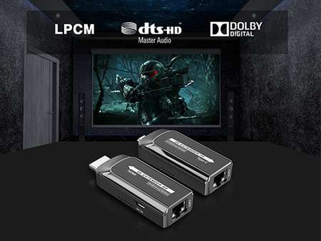 Transmiter LAN USB-C na HDMI Spacetronik SPH-CL01