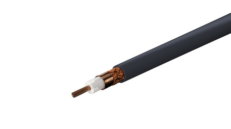 CLICKTRONIC Przyłącze kabel antenowy TV IEC gn.TV/wt.TV ekranowane 15m