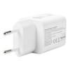 2-in-1 USB-C USB-Ladegerät PD Quick 35W 3.6A weiß