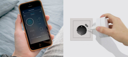 Maxkin Conch-D Alarm mit DWS-303 Melder
