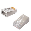 Wtyk RJ45 przelotowy kat6 FTP PT-RJ456FT-12 100szt