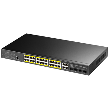 PoE+ SWITCH GS2028PS4 300W 4xSFP 24+4 Gigabit L2