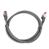 Kabel RJ45 CAT 6 S/FTP AWG27 LSZH szary 3m