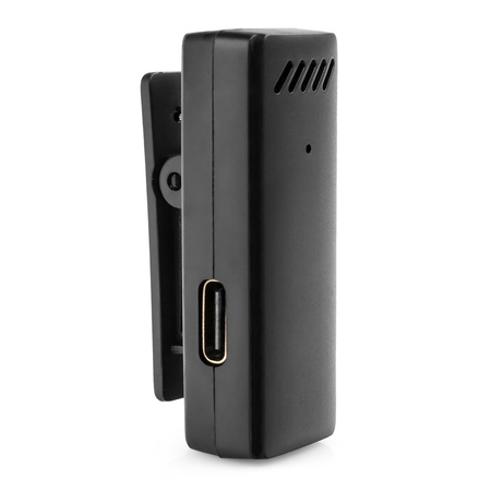 Bezprzewodowy mikrofon krawatowy z etui Apple Lightning IOS iPhone Spacetronik SPU-WM11L