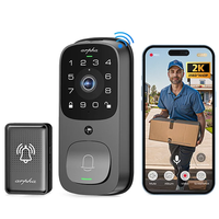 Wideodomofon z inteligentnym zamkiem do drzwi AL501 2K, WiFi, PIR, aplikacja ARPHA PLUS