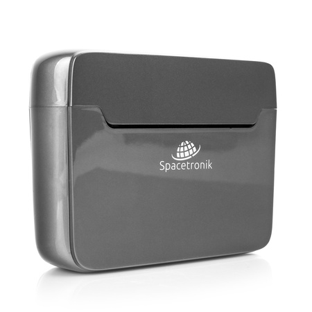 2x Bezprzewodowy mikrofon krawatowy z etui USB-C Spacetronik SPU-WM12C