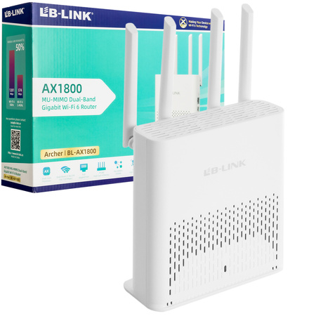 LB-Link BL-AX1800 Router 1200Mbps WiFi6 IPv6 Dual Band Port Gigabit