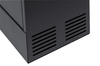 19'' 2U Rackmount-Gehäuse 350x130mm BLACK vertikal
