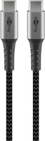 Kabel USB-C 2.0 0,48 Gb/s OPLOT TEKSTYLNY Goobay 2m