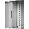 Szafa RACK 19'' 4U 350mm SZARA Szklane drzwi