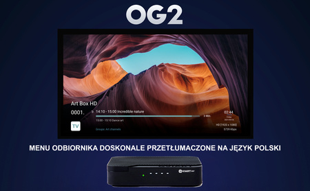 Qviart OG2 HD Linux OTT QTV Online IPTV Tuner