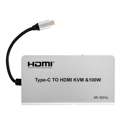 USB-C auf HDMI KVM Adapter 100W 4K 60Hz SPU-M17