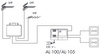 Alcad AL-105 12V 100mA Netzteil für Verstärker