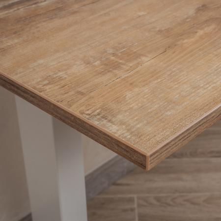 Uniwersalny blat biurka 130x65cm DREWNO RETRO