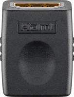 Beczka HDMI 2.0 4K UHD gniazdo - gniazdo ŁĄCZNIK czarny Goobay