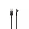 USB-A/Lightning Kabel LDNIO 90st Winkel 2m LS582L