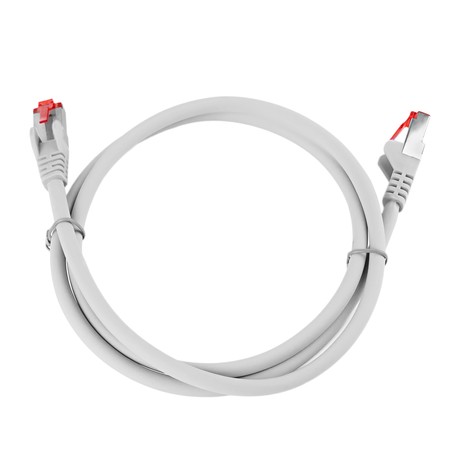 RJ45 CAT 6 S/FTP AWG27 LSZH Kabel weiß 3m