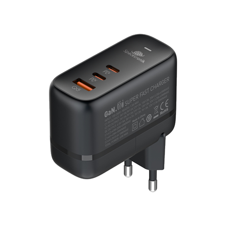 Super szybka ładowarka 65 W GaN 3 w 1 Spacetronik SR101