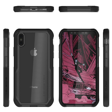 Etui Cloak 4 Apple iPhone Xs czarny