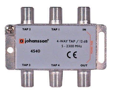 4 WAY TAP Johansson 12 dB Anzapfeinheit 4540