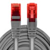 RJ45 CAT 6 U/UTP AWG24 grau 15m Kabel