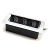 Gniazda blatowe otwierane chowane w blat Spacetronik SPS-D33S V2 OUTLET