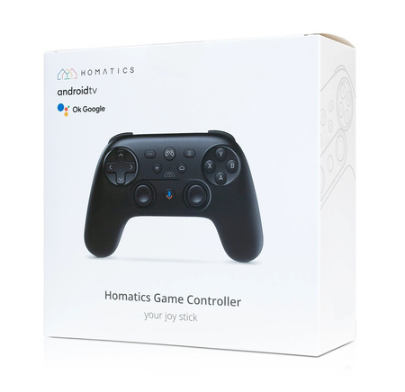 Bezprzewodowy kontroler do gier Bluetooth Homatics Gamepad czarny