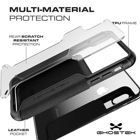 Etui Exec 3 Apple iPhone Xs Max czerwony