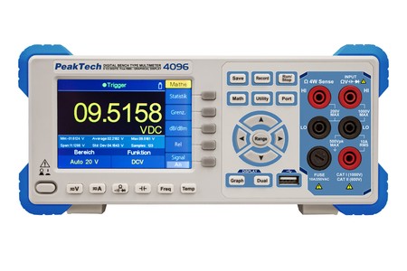 Echt-Effektivwert-USB-Tischmultimeter PeakTech 4096