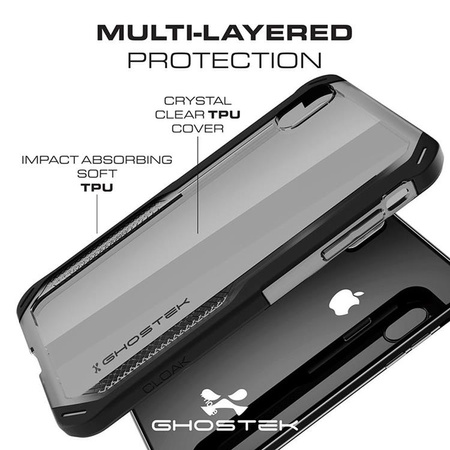 Etui Cloak 4 Apple iPhone Xs czarny