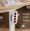 Spacetronik SPB010W Steckdosenleistenhalter