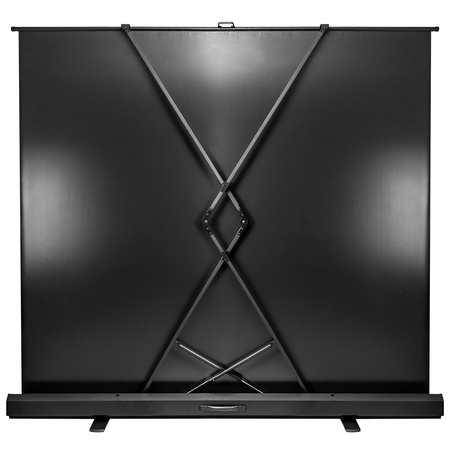 120" ausrollbare Bodenprojektionswand 4k 16:9