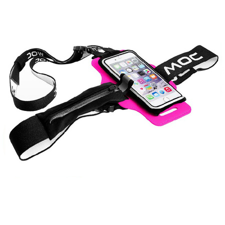 Brustplatte und Slip-in Bag XL bis 55" rosa