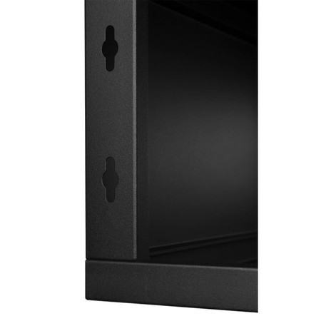 19'' 4U Rack 600x350mm BLACK Glastür