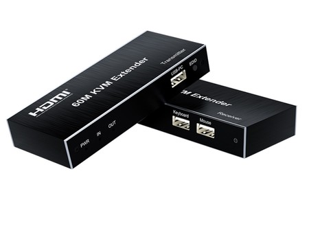 Spacetronik SPH-HLC55 HDMI zu LAN KVM Konverter