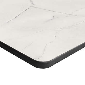 Universal-Schreibtischplatte 138x65x12cm Marmor Gelato