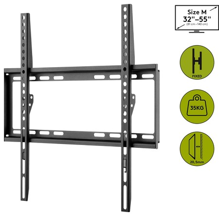 Goobay BASIC FIXED S 23"-42" TV-Halterung bis zu 25kg