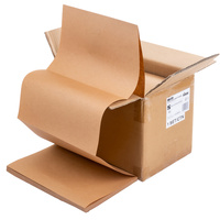 Kraftliner-Papier maschinengefaltet 30x18cm 330m