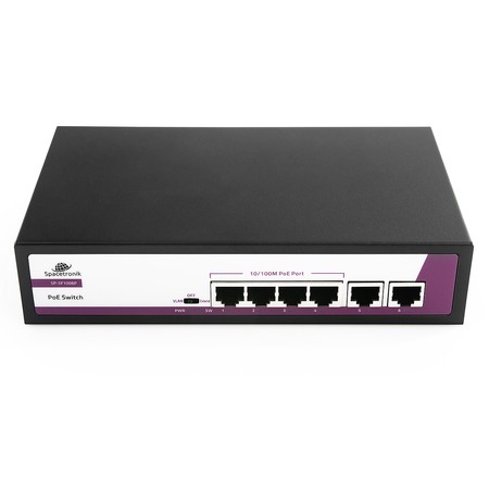 6-Port 100Mbps POE 65W SWITCH SP-SF1006P