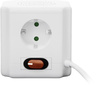 Listwa zasilająca CUBE kostka 4xAC 230V + 2xUSB 1,05A Goobay
