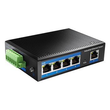 5-portowy przełącznik SWITCH sieciowy przemysłowy 1 Cudy Gbps IG1005