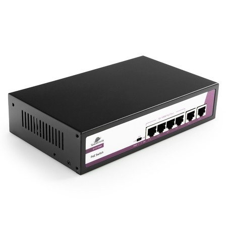 6-Port 100Mbps POE 65W SWITCH SP-SF1006P