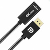 Adapter wtyk DisplayPort - gniazdo HDMI 4K Kabel w Oplocie SPD-H03