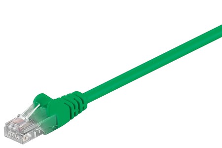 LAN Patchkabel CAT 5E 10m grün