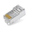 RJ45 cat5e durchgehender Stecker FTP PT-RJ455FT-0 25St