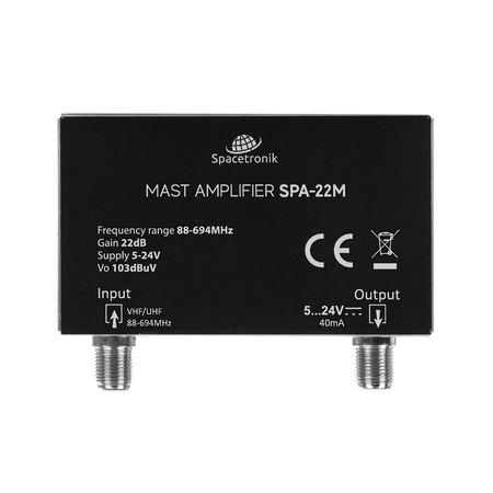 vHF/UHF 5-24V SPA-22M LTE 5G-Mastverstärker