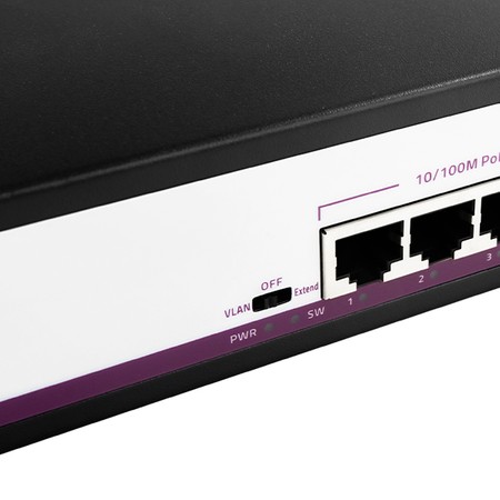 6-Port 100Mbps POE 65W SWITCH SP-SF1006P