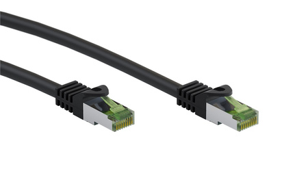 LAN Patchcord CAT 8.1 GHMT S/FTP schwarz 5m