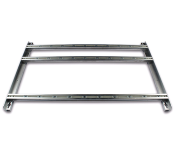 Rahmen D47 für 2 Netzteile und 8 ALCAD SP-245 Module