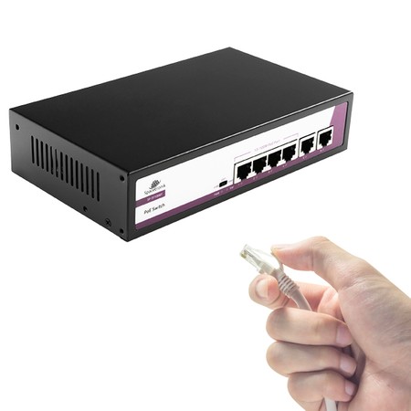 6-Port 100Mbps POE 65W SWITCH SP-SF1006P